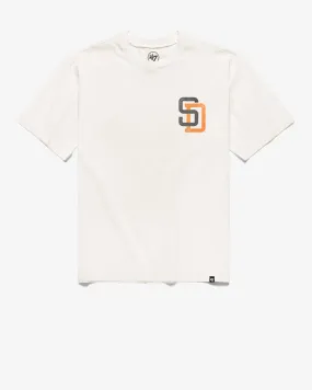 SAN DIEGO PADRES COOPERSTOWN PANTHEON BACKER '47 FOUNDATION TEE