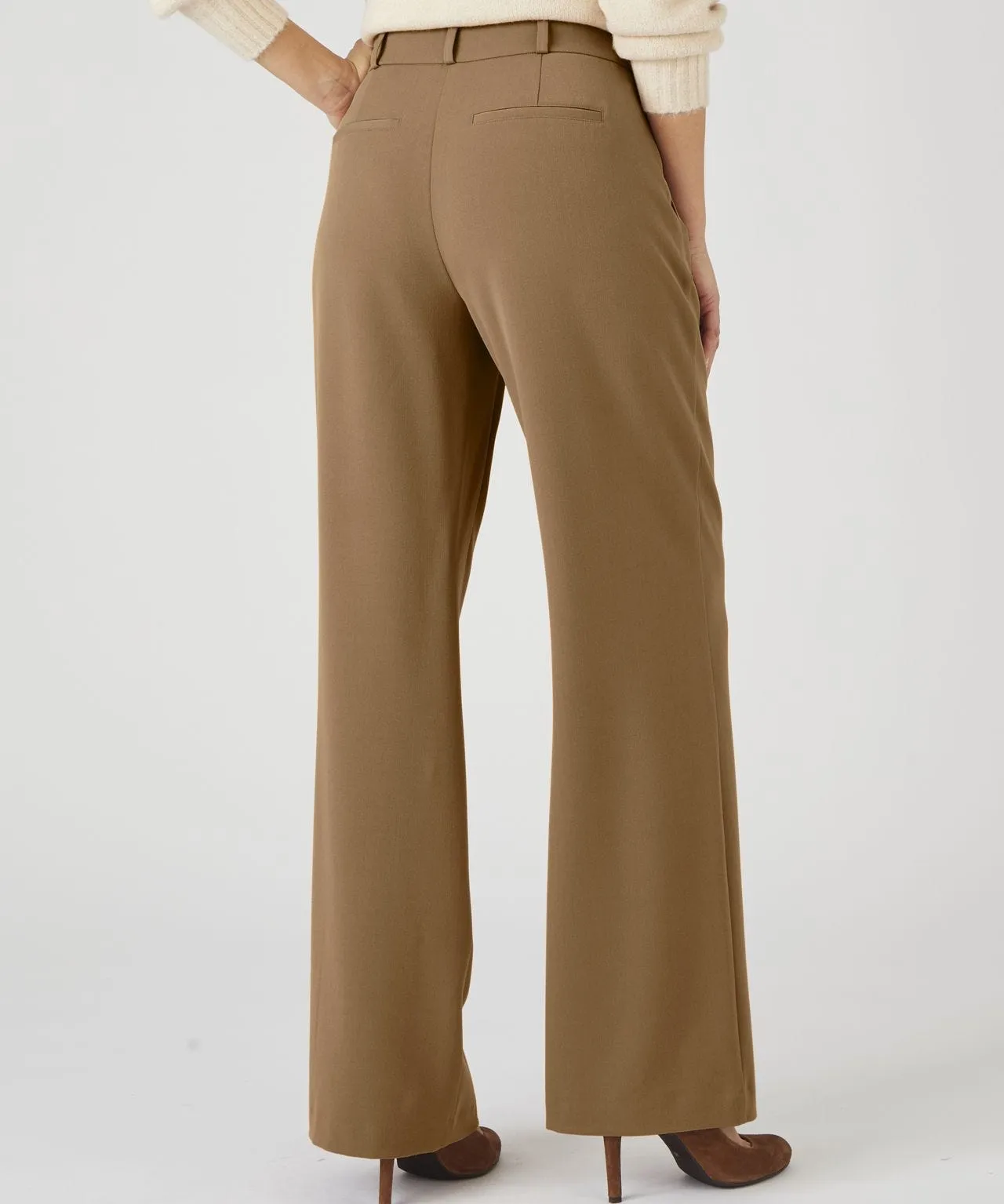 Secret Stretch Wide Leg Trouser