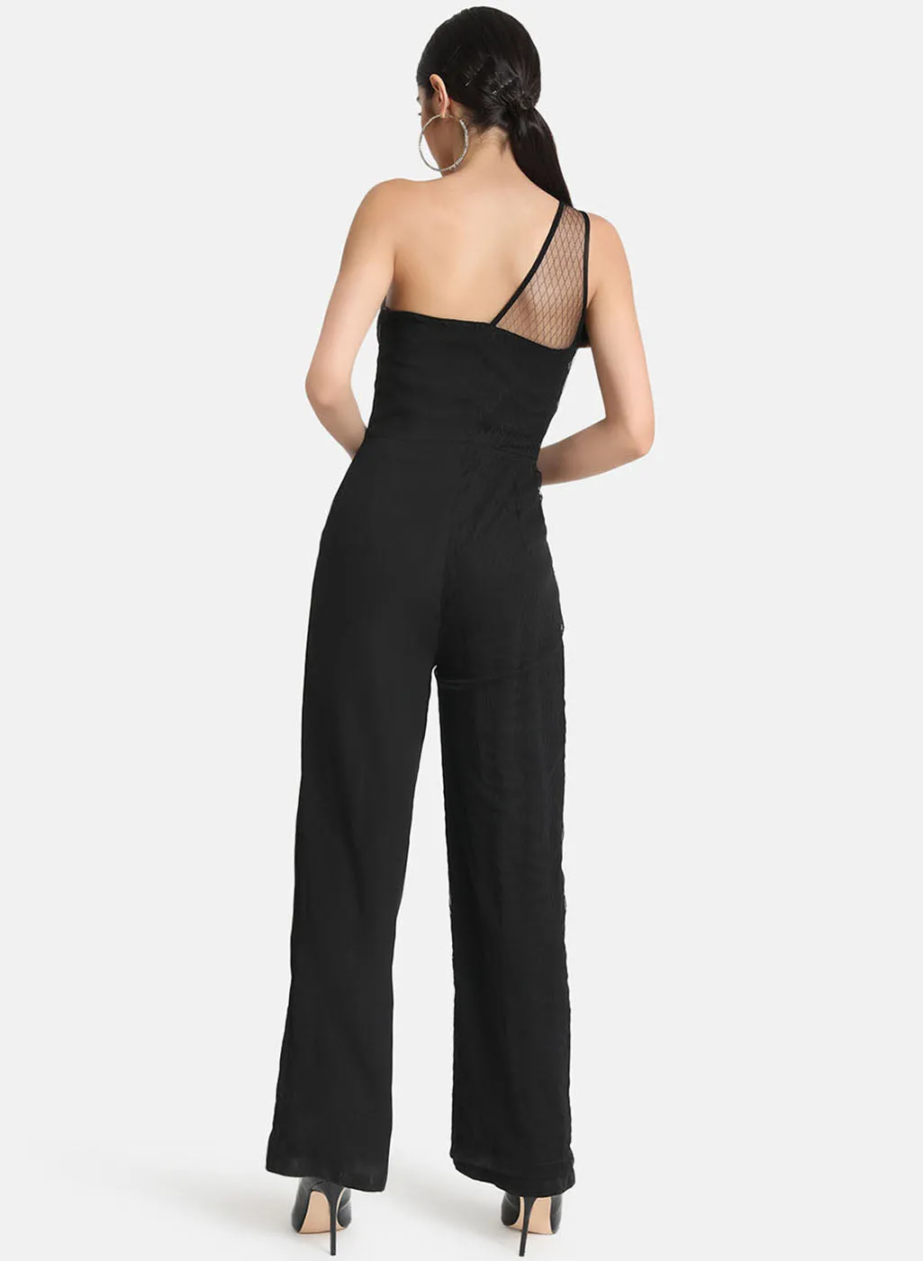 Sequin Mesh Jumpsuit