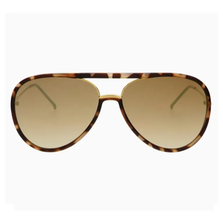 Shay Sunglasses ? Tortoise/Gold Mirrored