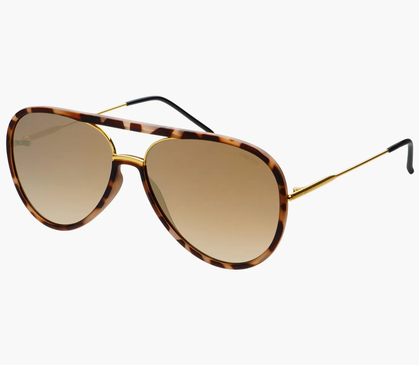 Shay Sunglasses ? Tortoise/Gold Mirrored