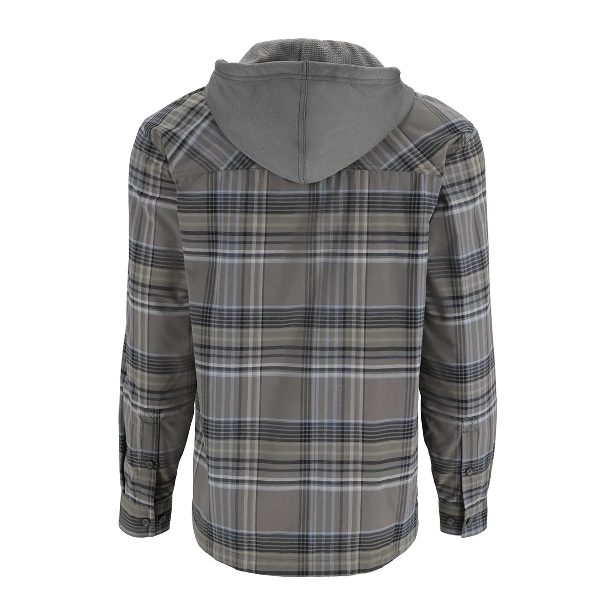 Simms Coldweather Hoody Gunmetal Neo Plaid