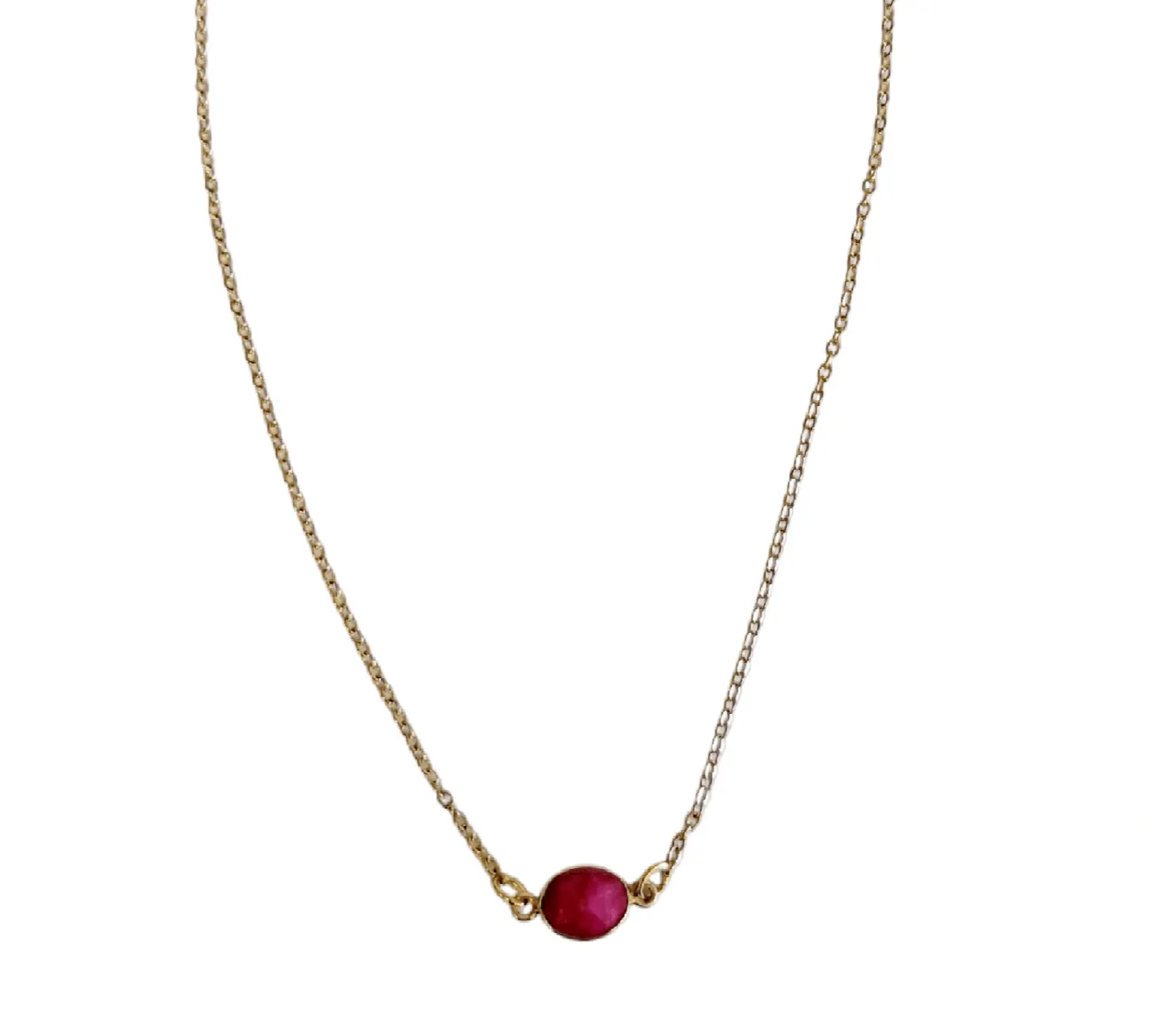 Small Ruby Necklace