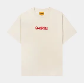 SP x Goodfellas Back Lookout Mens Short Sleeve Shirt (Beige)