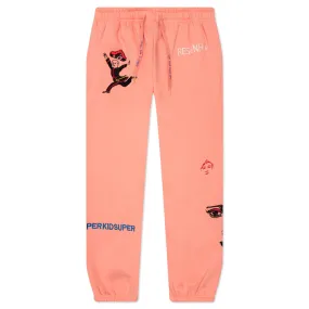 Super Sweatpants - Coral