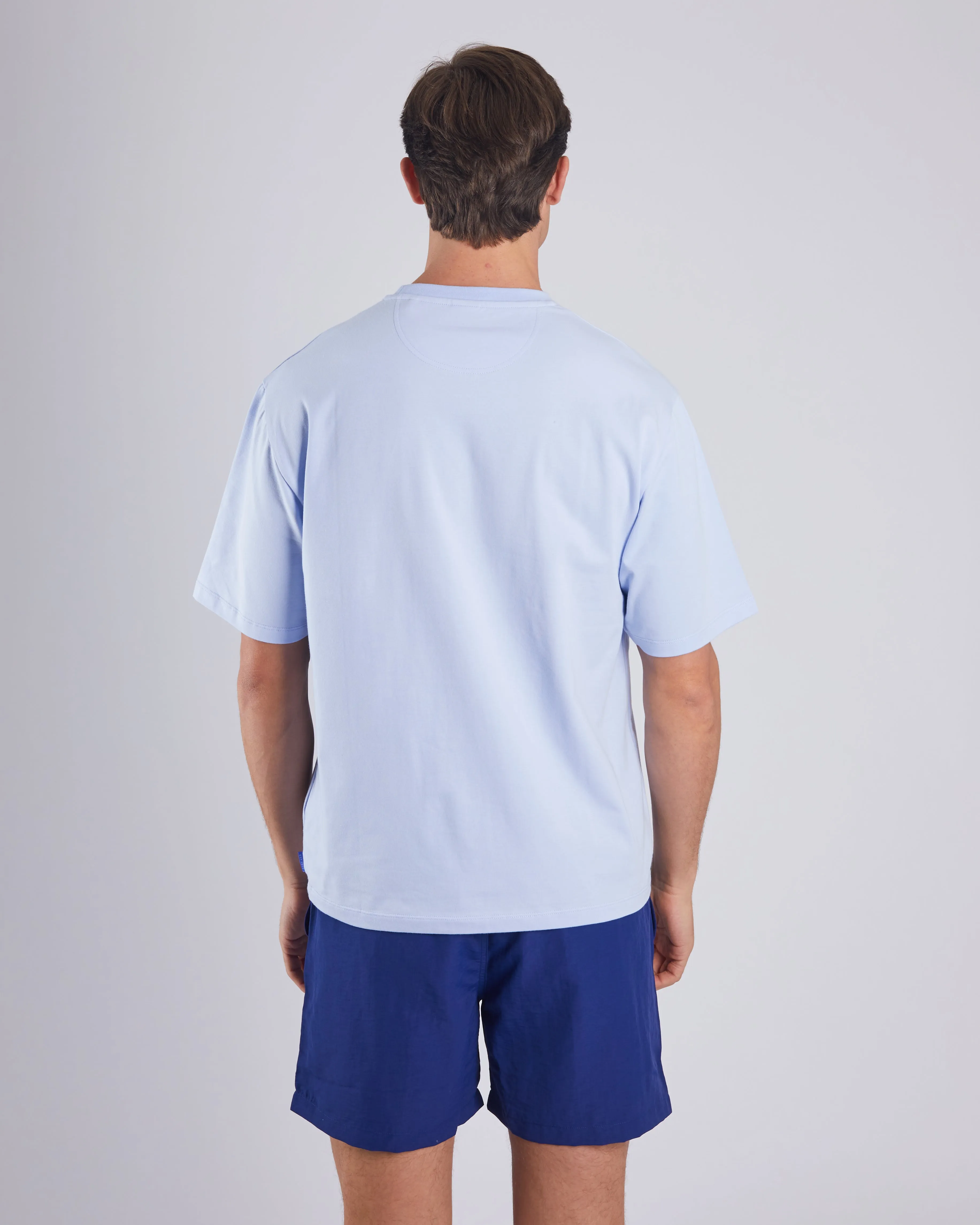 Surfers Tee Nimbus Blue