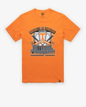 TENNESSEE VOLUNTEERS 2024 COLLEGE WORLD SERIES CHAMPIONS '47 FRANKLIN TEE