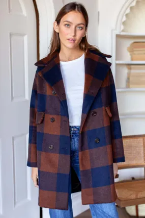 Thomas Coat - Plaid Wool