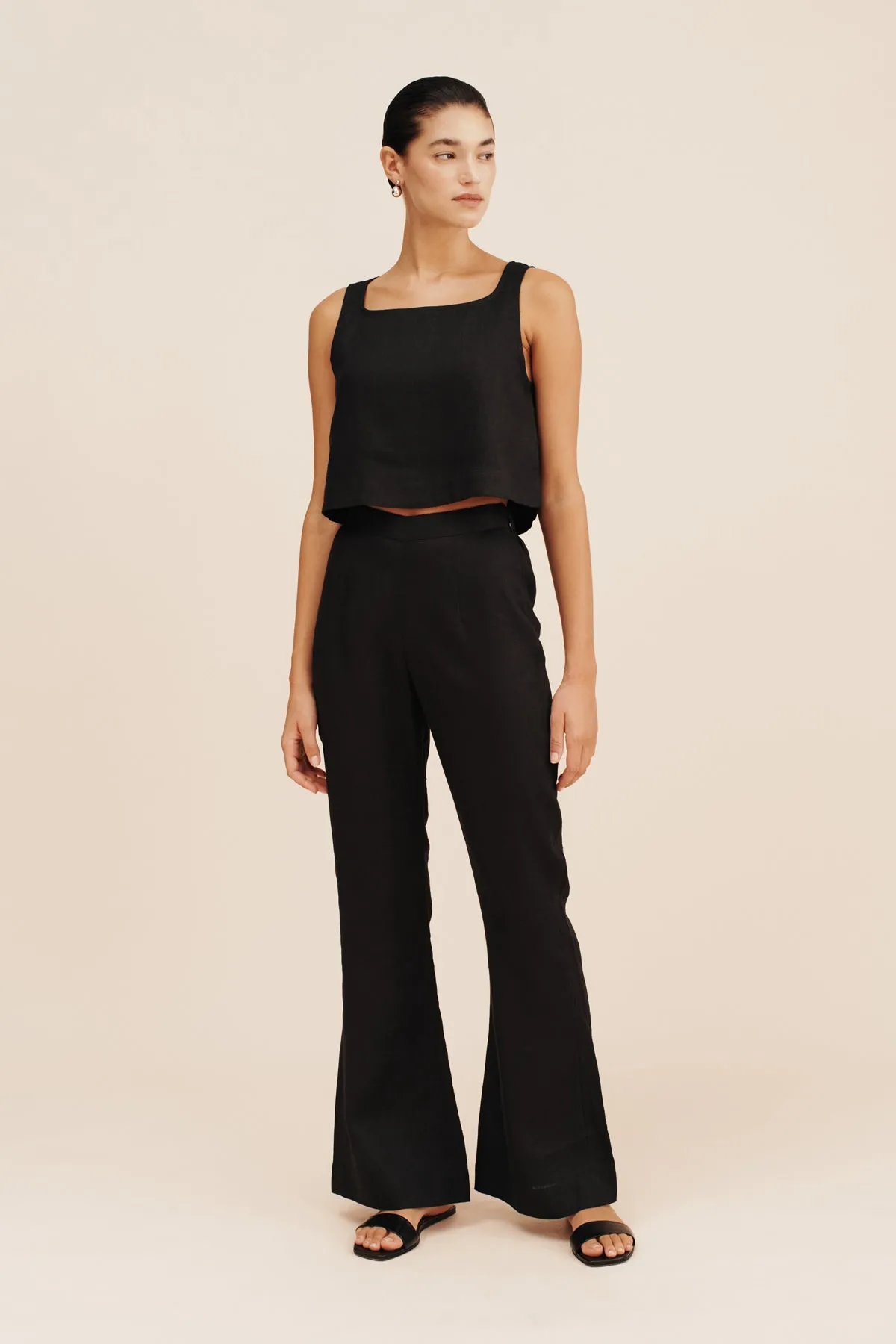 TIA TROUSER - BLACK