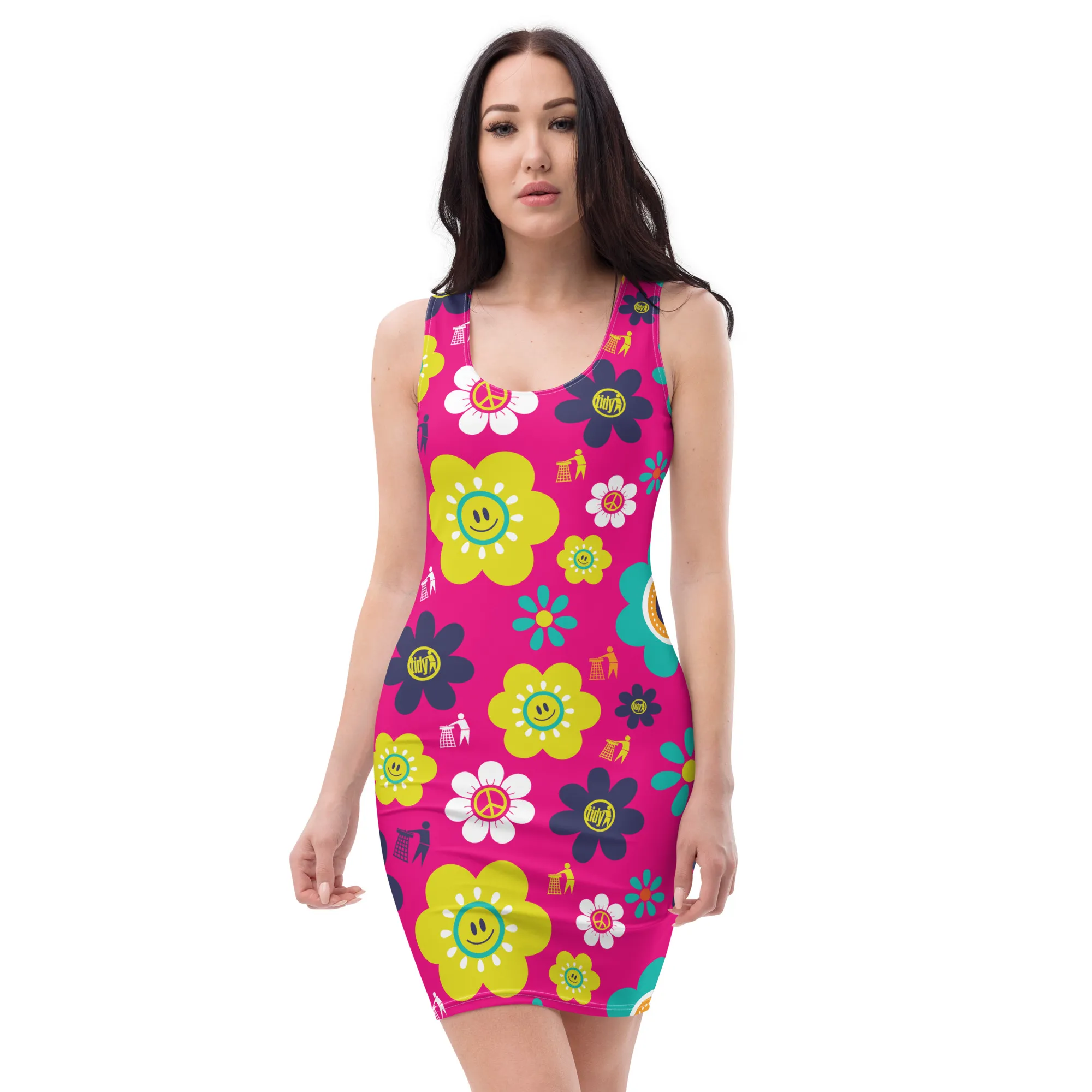 Tidy Flower Power Summer Dress