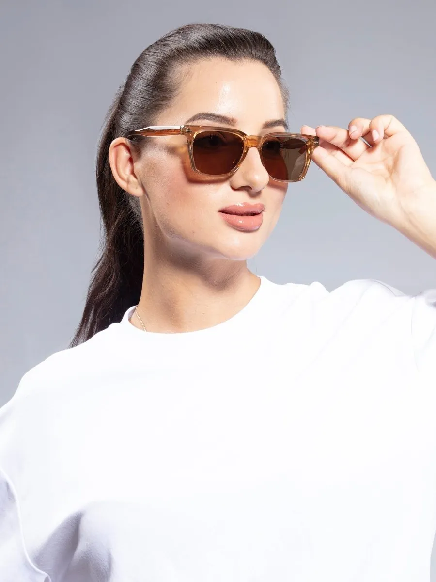 TOFFEE PRISM SUNGLASSES