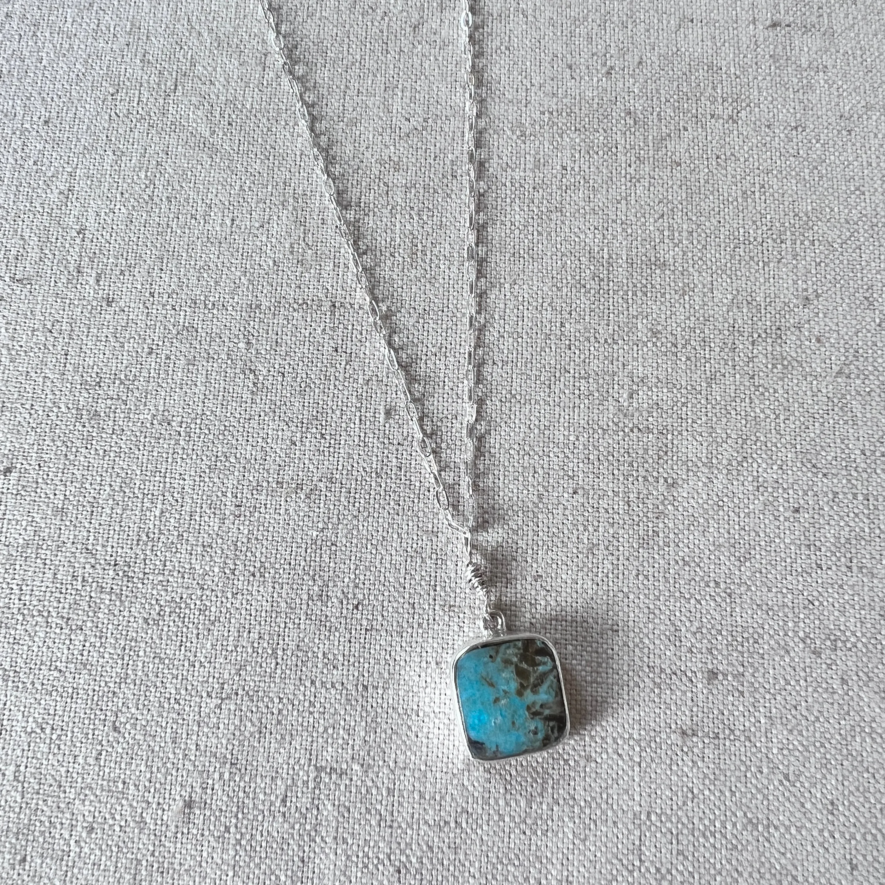 Turquoise Pendant Necklace