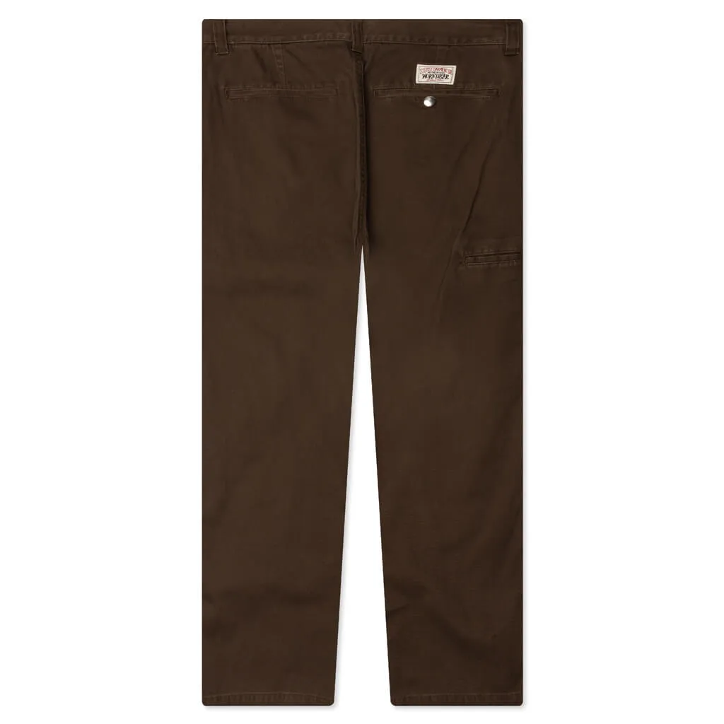 Twill Workgear Trouser - Brown