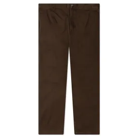 Twill Workgear Trouser - Brown