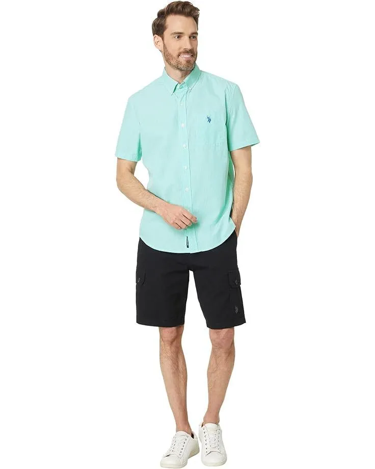 US POLO ASSN.  |Street Style Cotton Short Sleeves Logo Shirts