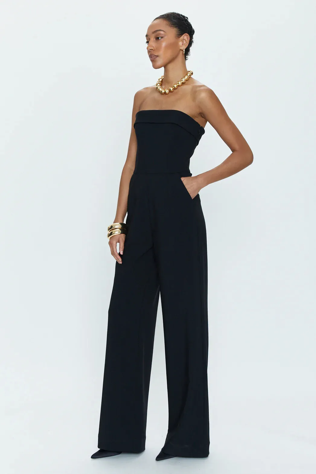 VALENTINA POLISHED JUMPSUIT