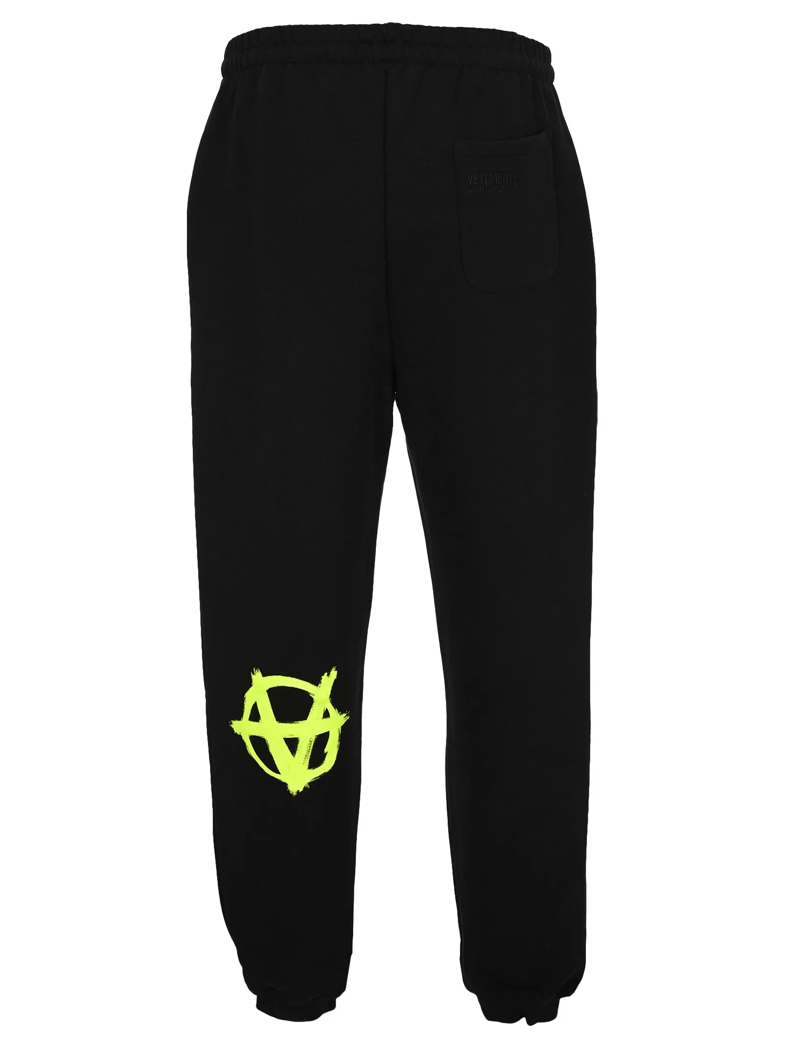 Vetements Gothic Logo Printed Sweatpants