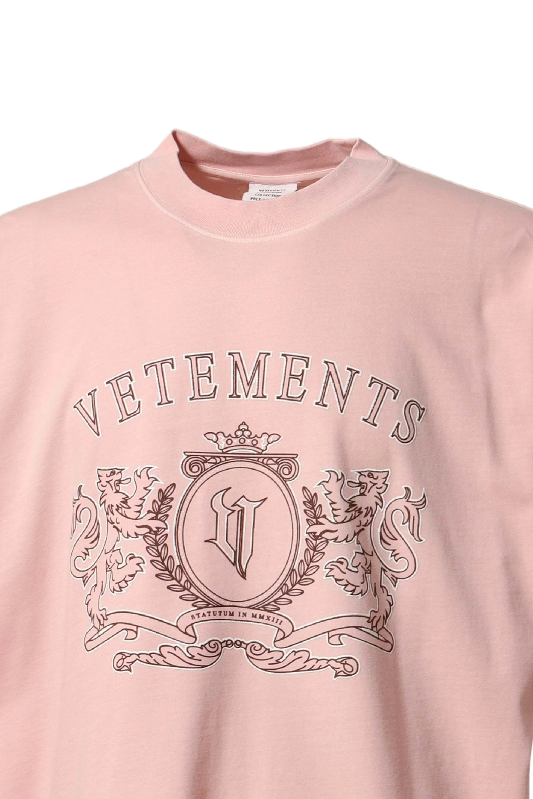 VETEMENTS  |Street Style Cotton Short Sleeves T-Shirts