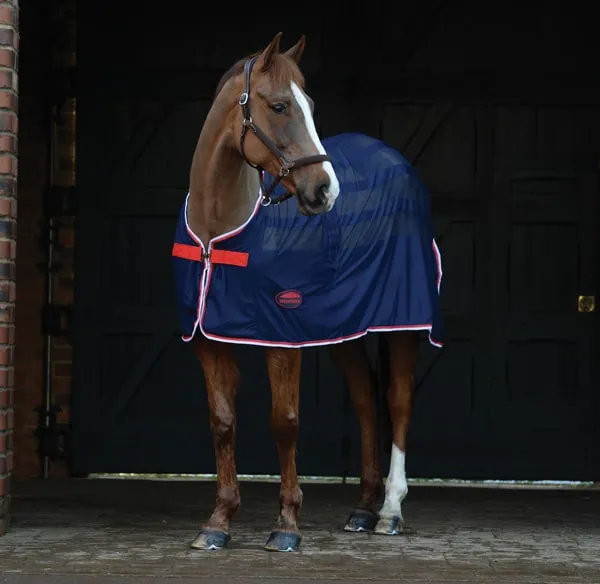 Weatherbeeta Scrim Cooler Standard Navy | Ingatestone Saddlery