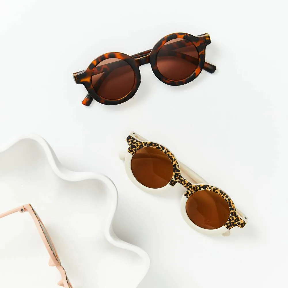 White Blush Split Ava Baby Sunglasses