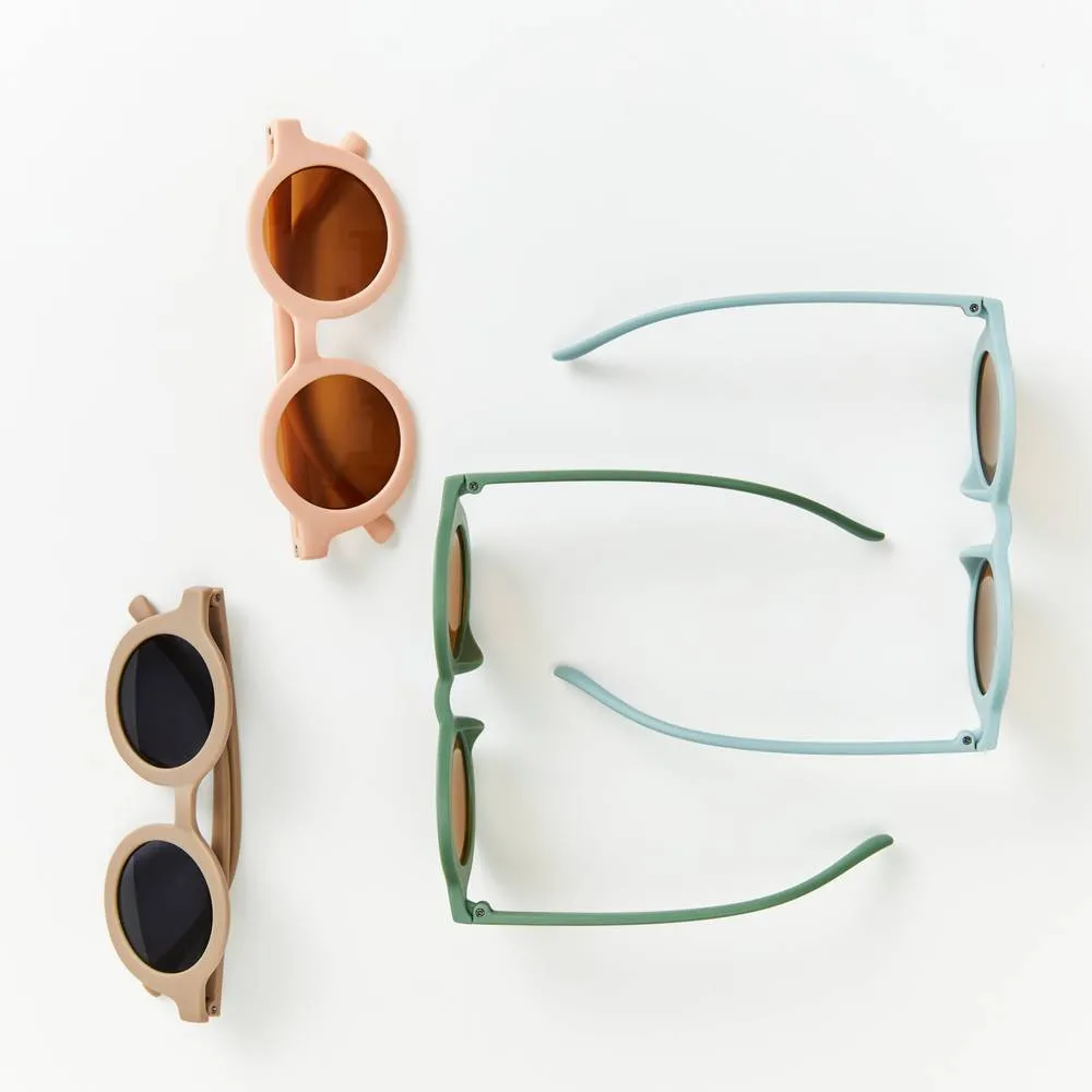 White Sage Split Ava Baby Sunglasses