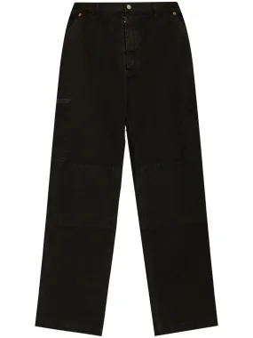 WIDE LEG COTTON TROUSERS