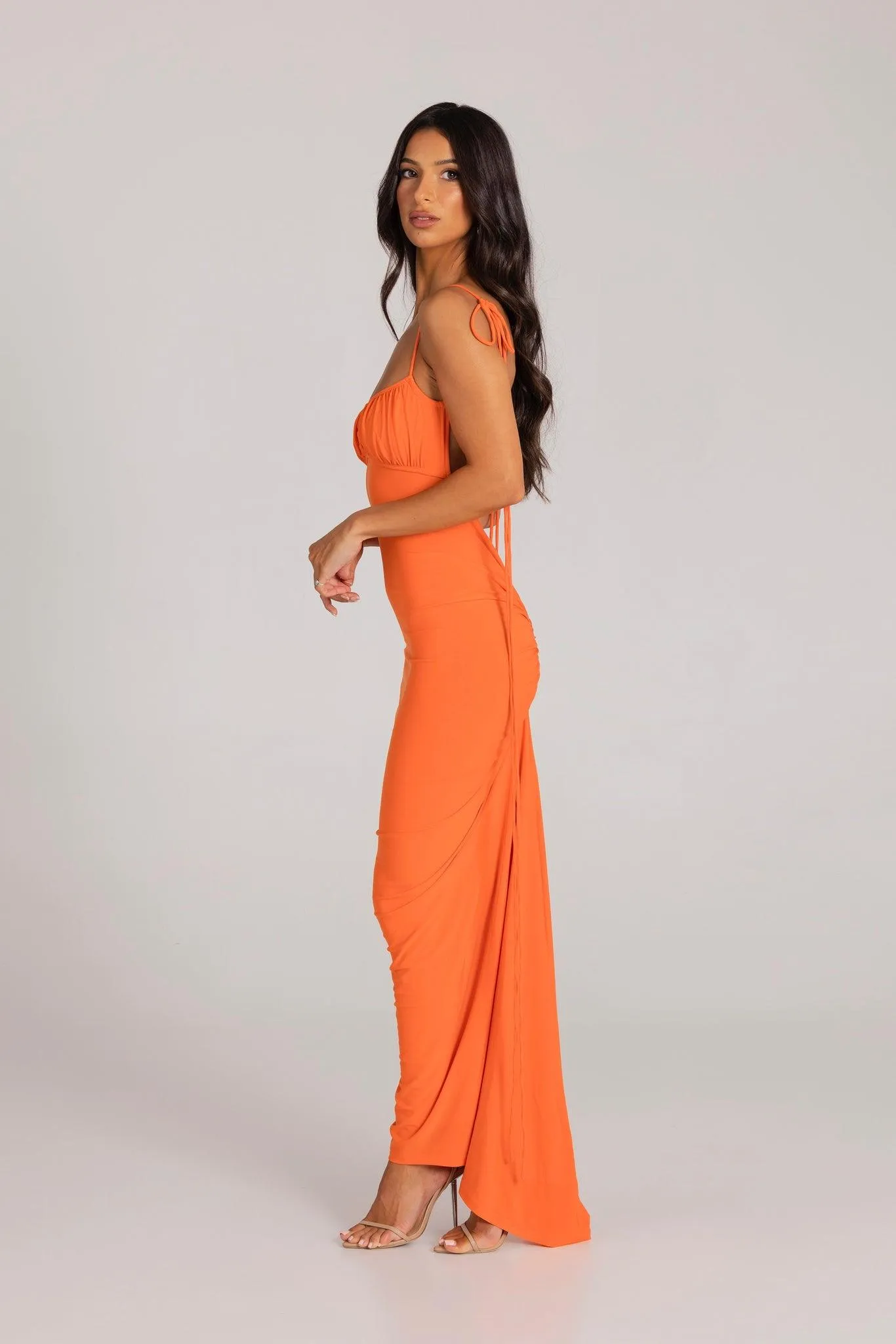 Zahara Gown - Orange