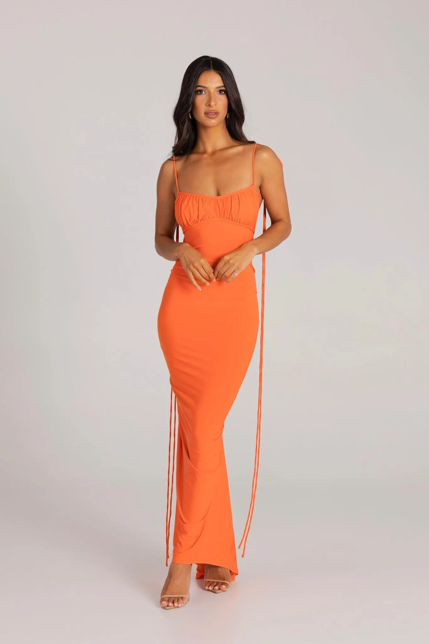 Zahara Gown - Orange